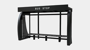 bus stop busstop model