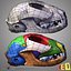 Cat skulls 2 in 1
