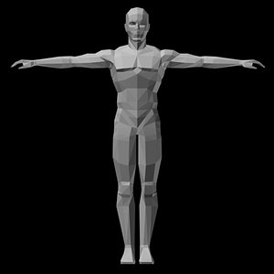3d model of man