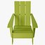 Loll Designs 3 slat adirondack chair