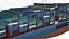 3D container ship mary maersk