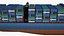 3D container ship mary maersk