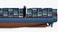 3D container ship mary maersk