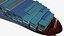 3D container ship mary maersk
