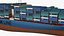 3D container ship mary maersk