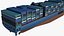 3D container ship mary maersk