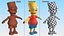 Bart Simpson Character A-pose