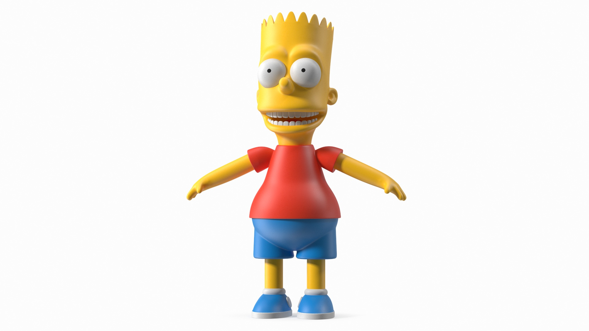 Bart Simpson Character A pose 3D Model TurboSquid 1958188