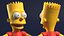 Bart Simpson Character A-pose