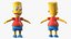 Bart Simpson Character A-pose
