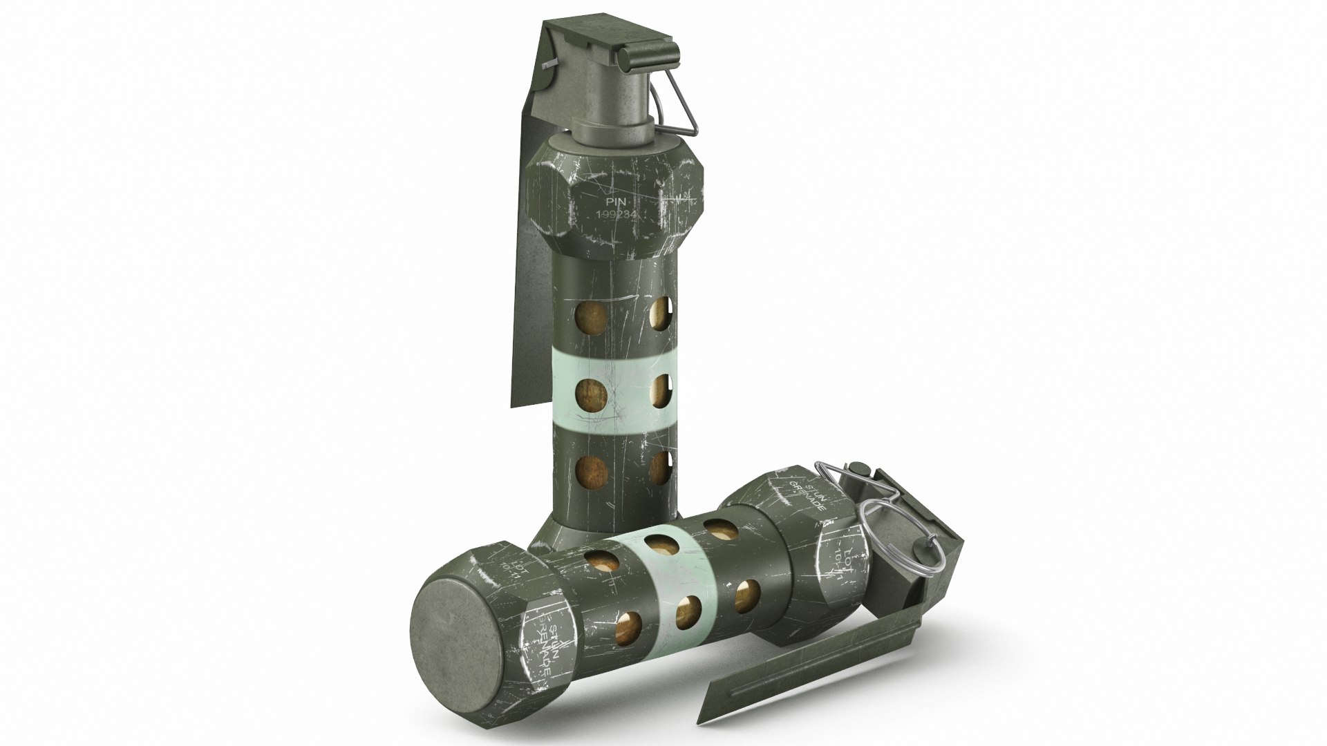 M84 Stun Grenade 01 model https://p.turbosquid.com/ts-thumb/9g/ROIJUW/Et/stungrenade017/jpg/1690037129/1920x1080/fit_q87/c1b990235dea32a455418dcf56eaf171e7eb854d/stungrenade017.jpg
