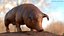 Duroc Swine Livestock Animated Rigged for Blender 3D model