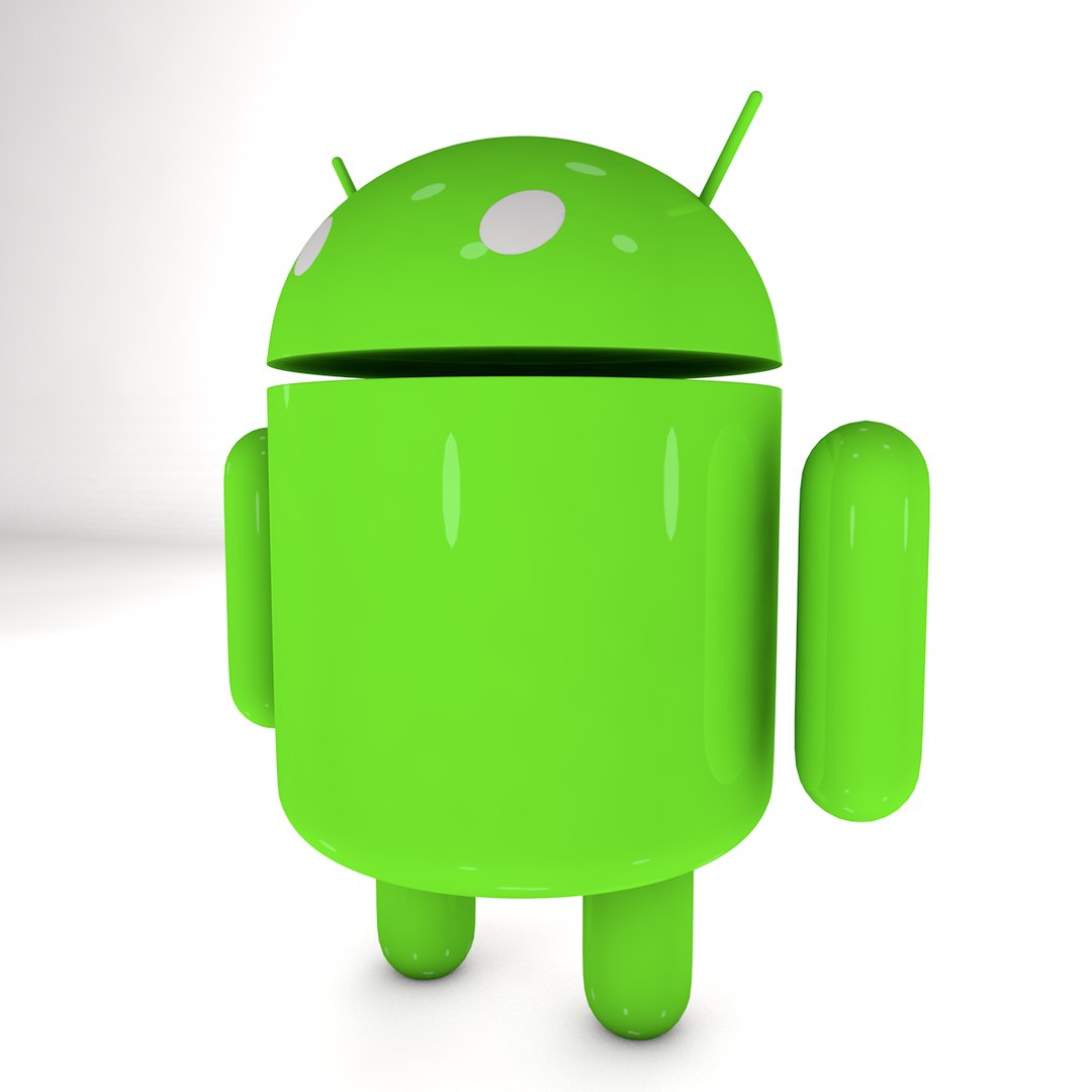 Google Android Mascot 3D Model - TurboSquid 1326673