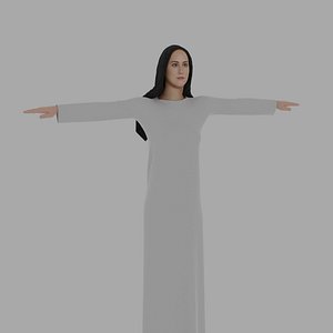 Arab Woman 3D model