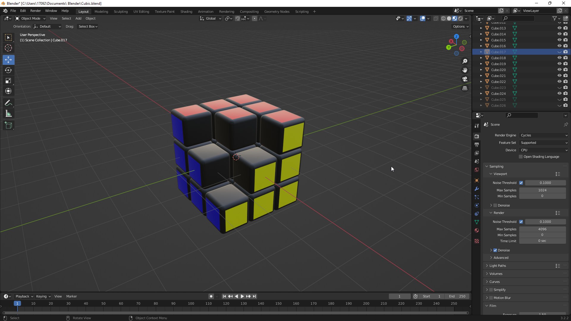 3D Rubiks Cube - TurboSquid 1982665