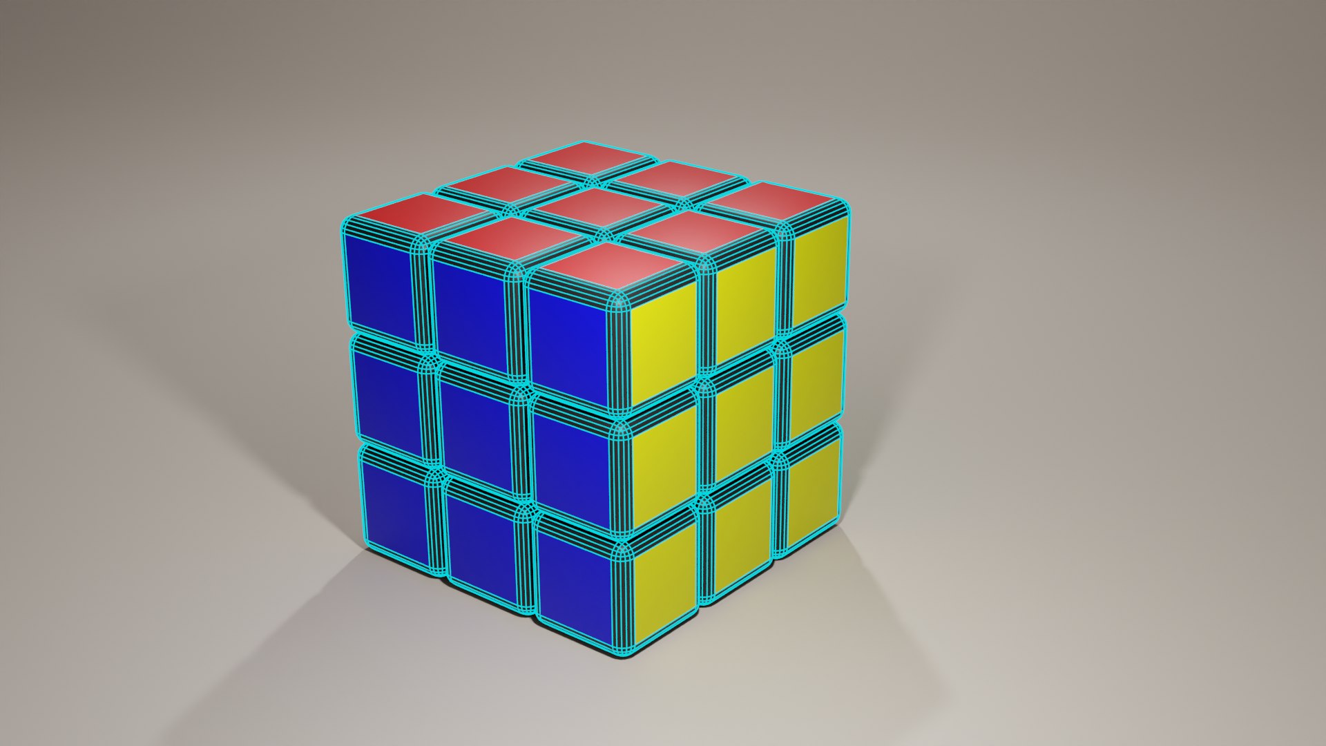 3D Rubiks Cube - TurboSquid 1982665
