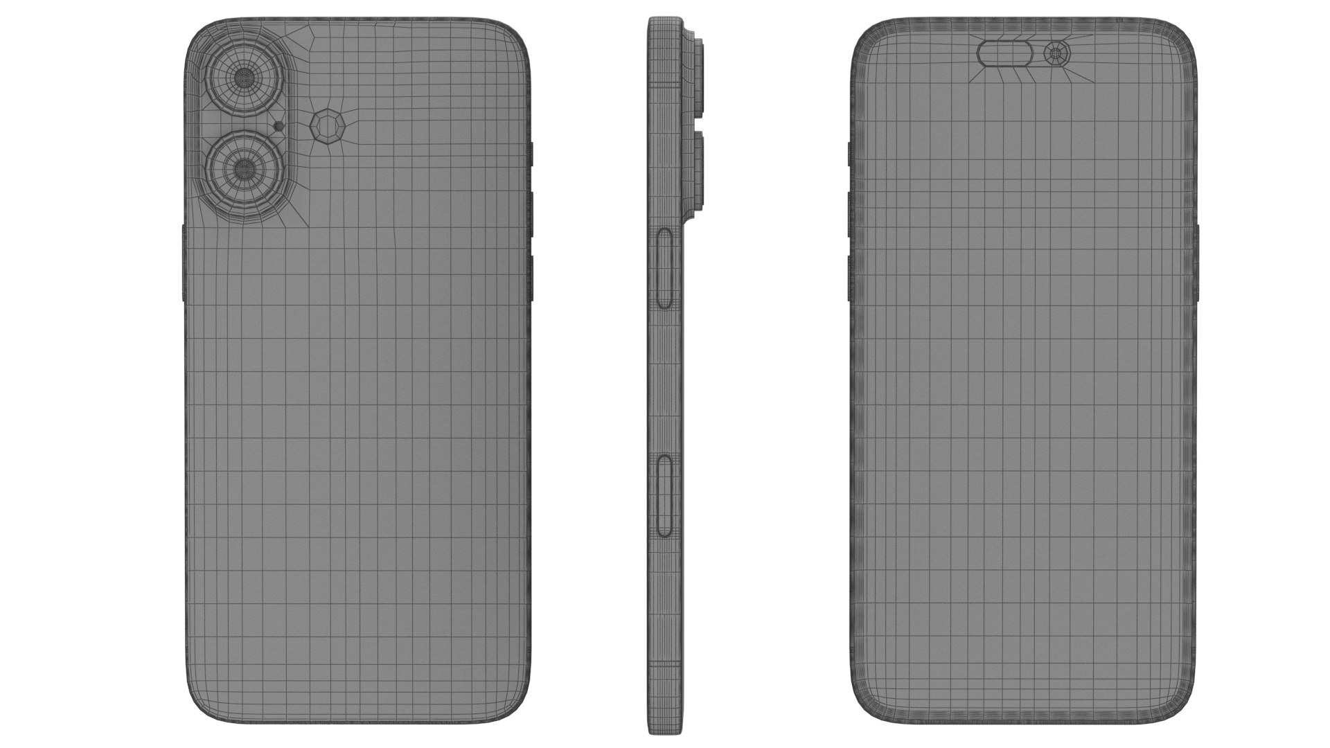 Apple IPhone 16 Ultramarine 3D Model TurboSquid 2284200
