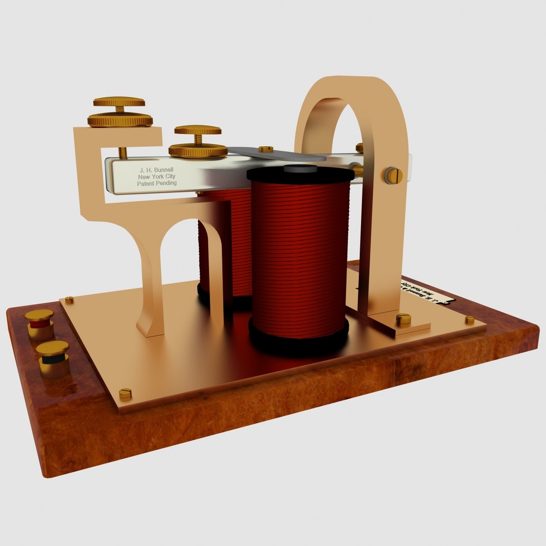 3d Telegraph Sounder Model