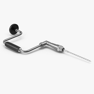 3D Hand Drill Black