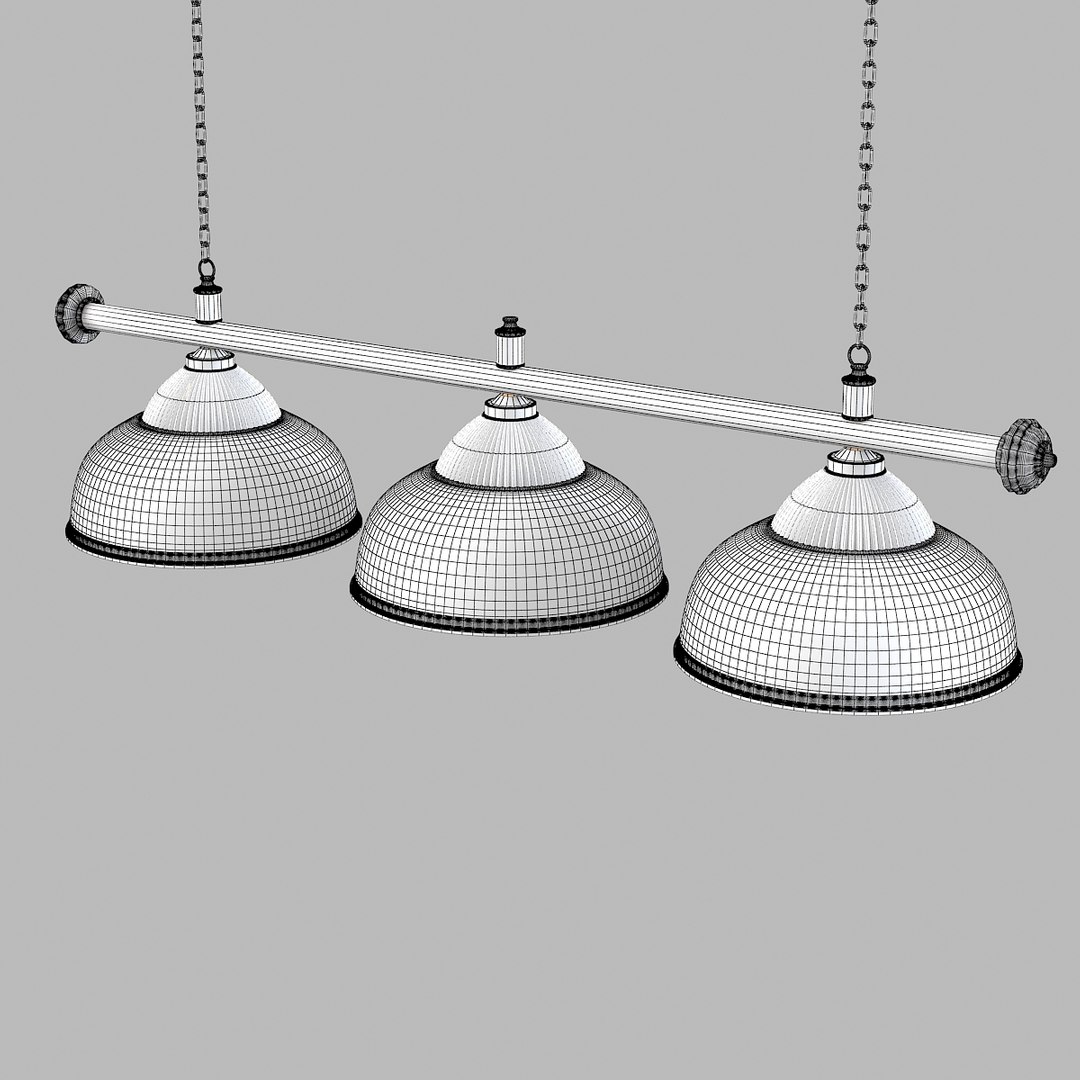 Pool Table Light 3d Max