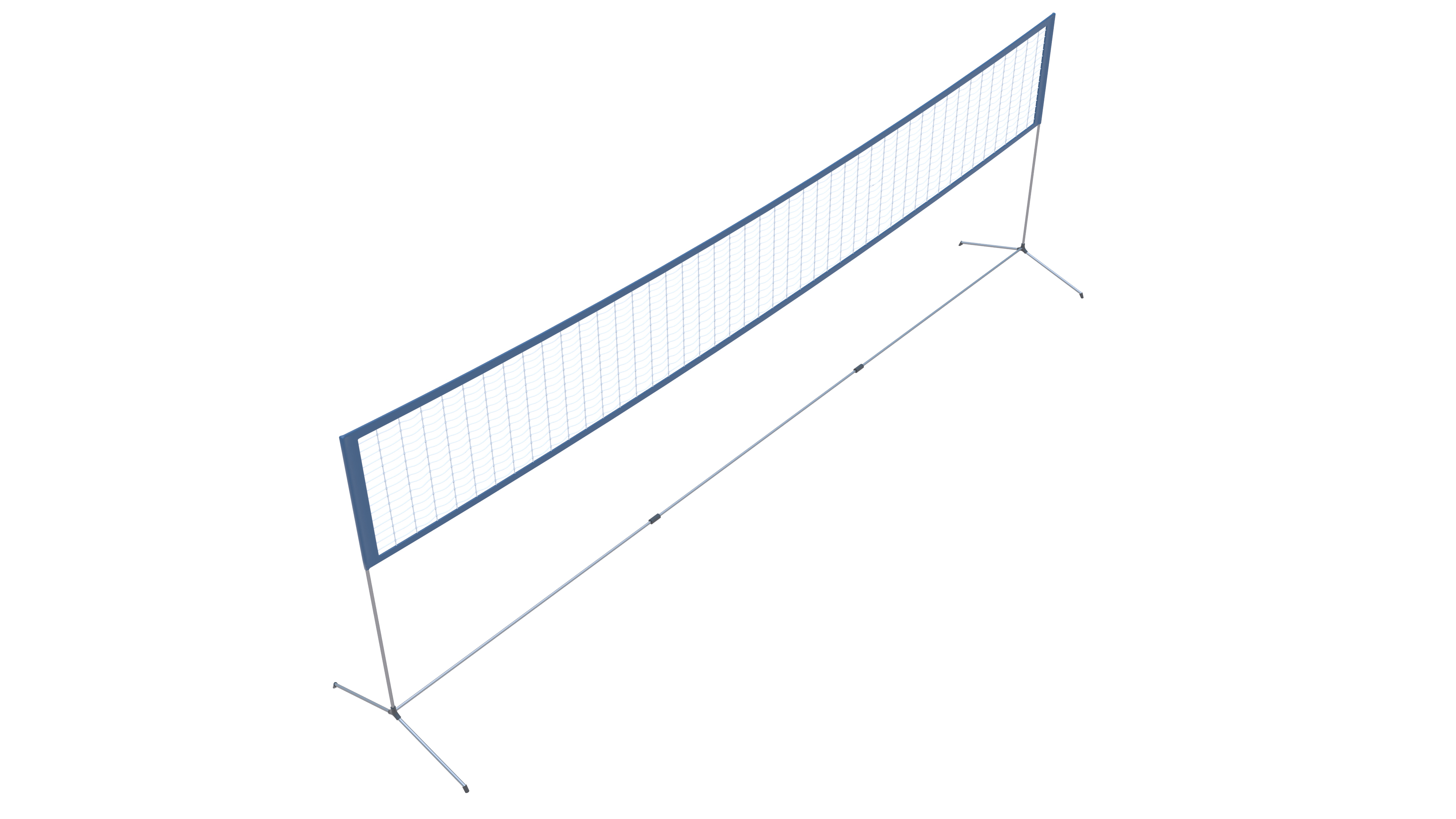 3D Badminton Net TurboSquid 1730087