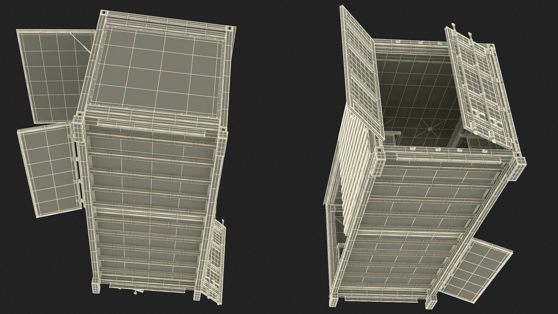 3D Equipped Container Coffee Shop - TurboSquid 2155581