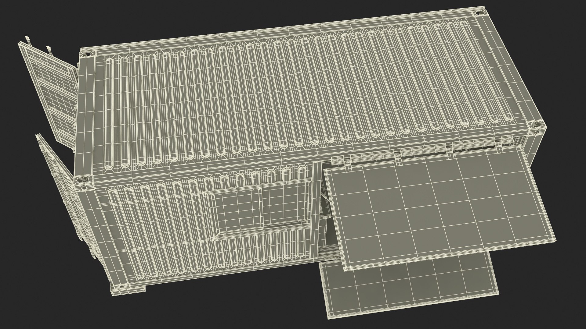 3D Equipped Container Coffee Shop - TurboSquid 2155581