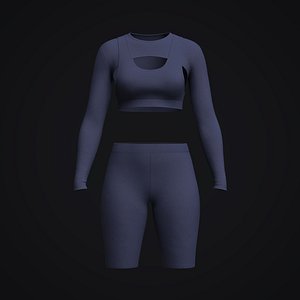 3D model Gym Wear 3D Model