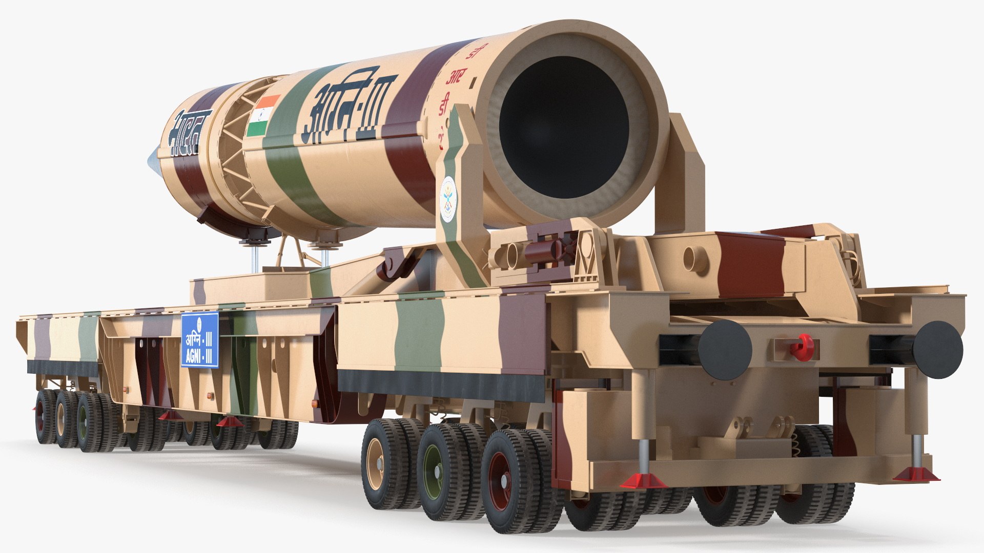 Indias Ballistic Missile Defence System Agni III 3D model https://p.turbosquid.com/ts-thumb/9g/xsmWvX/Gi/indiasballisticmissiledefencesystemagniiiimb3dmodel009/jpg/1680367506/1920x1080/fit_q87/185413ccc6c1ea5ddf6b6f7fa878f78fbfe3952b/indiasballisticmissiledefencesystemagniiiimb3dmodel009.jpg