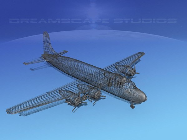3D model propellers douglas r5d - TurboSquid 1307607