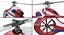 Rigged Private Helicopters Collection 4