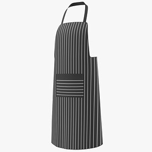 Cooking Apron 05 3D model
