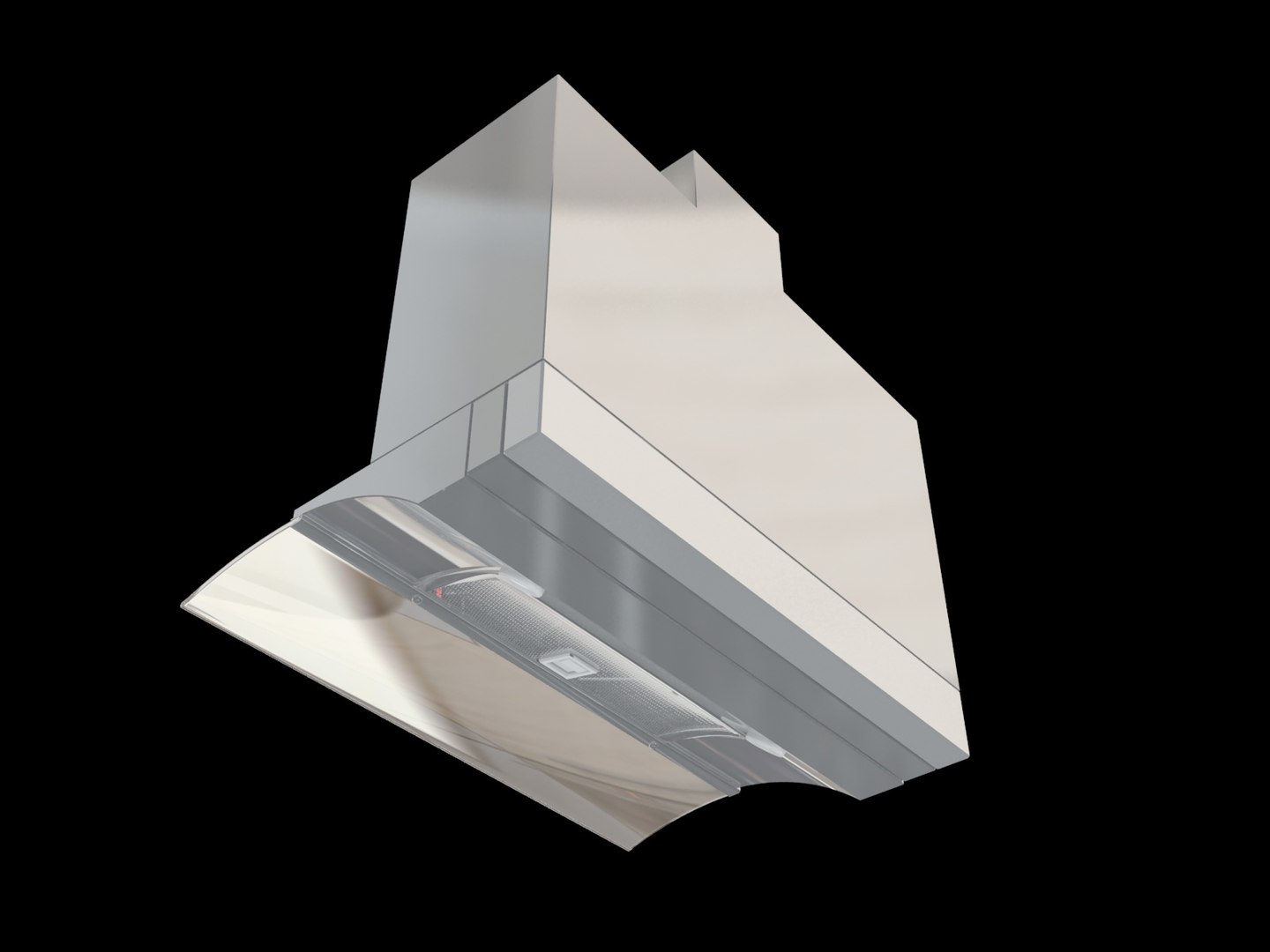 kitchen hood elica glide 3d model