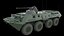 3D BTR-80 model