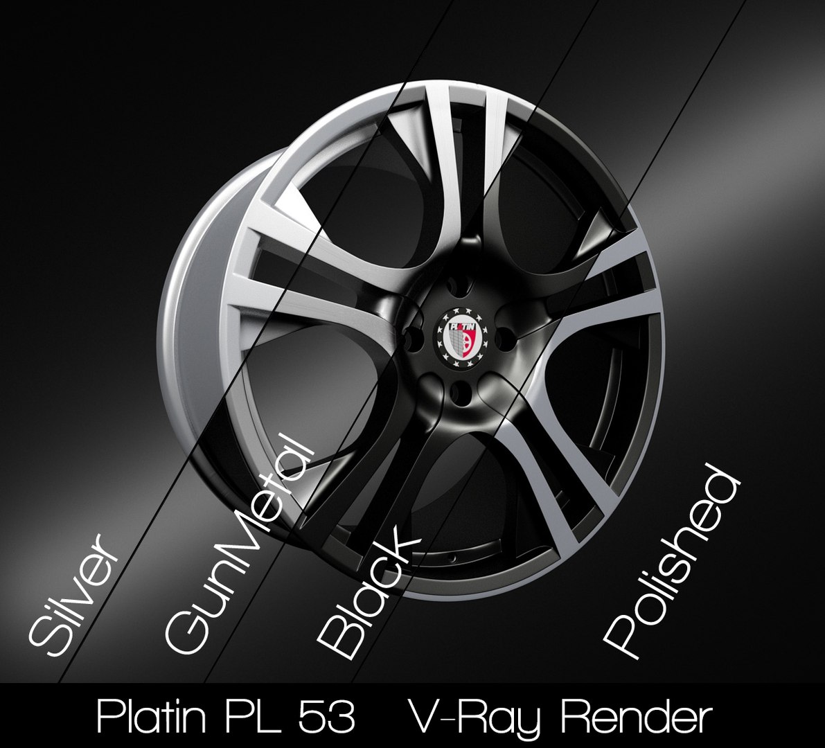 3D rims master pack part1 - TurboSquid 1383606