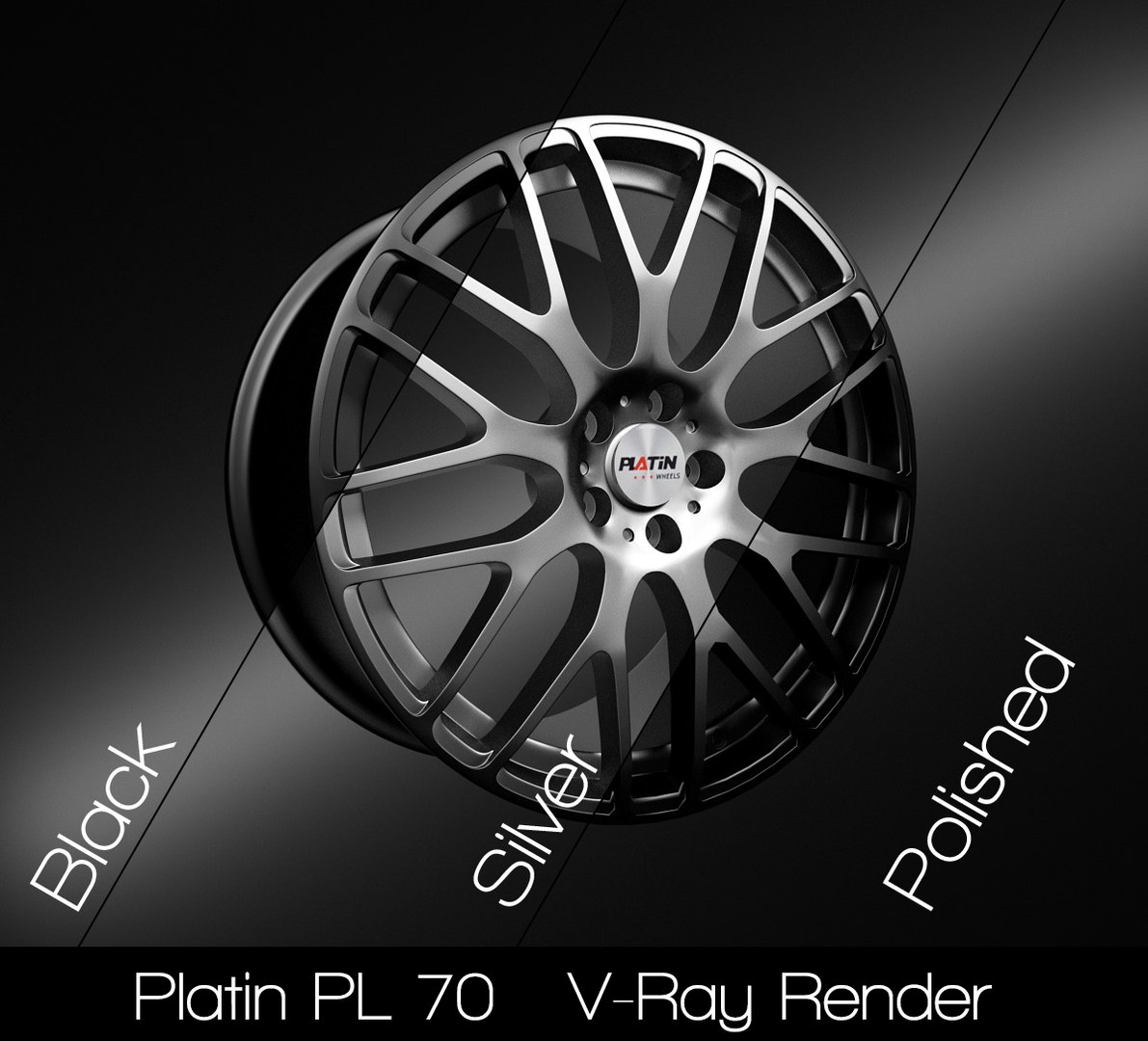 3D rims master pack part1 - TurboSquid 1383606
