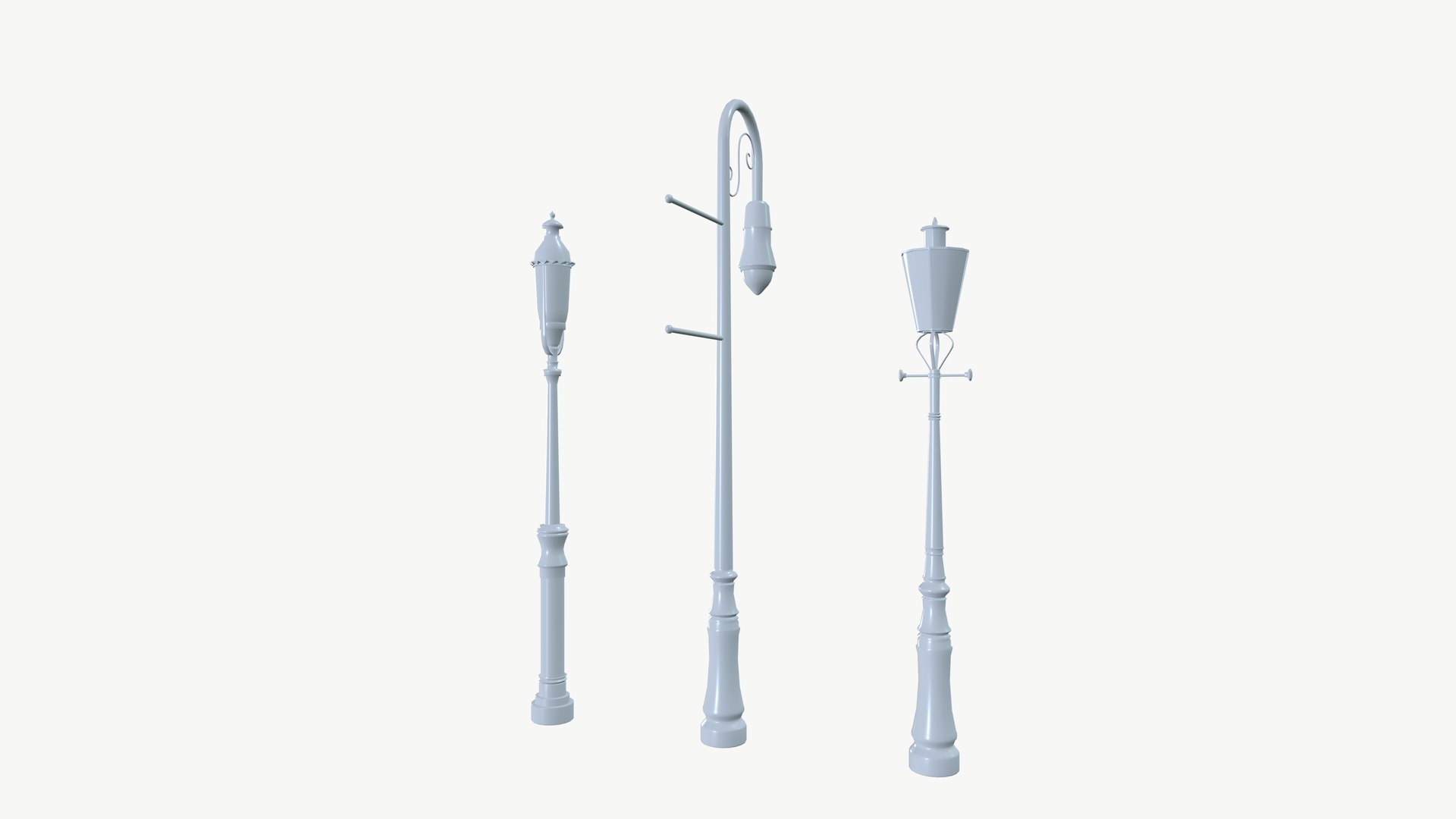 Street Lights 3D Model - TurboSquid 2265818