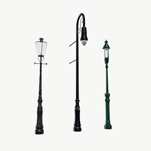 Street Lights 3D model