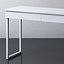 IKEA BESTA BURS Desk, high gloss white