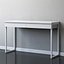 IKEA BESTA BURS Desk, high gloss white