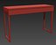 IKEA BESTA BURS Desk, high gloss white