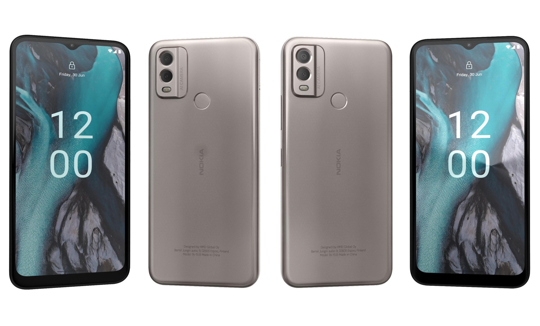 3D Nokia C22 All Colors - TurboSquid 2070667