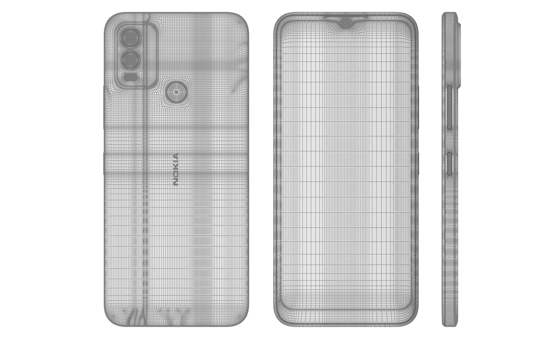 3D Nokia C22 All Colors - TurboSquid 2070667