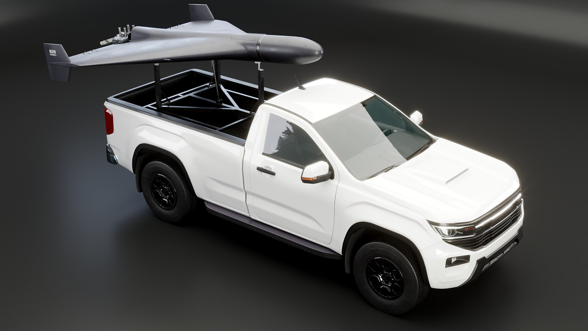GERAN-2 And Pickup Launcher Model - TurboSquid 2293030