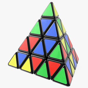 Rubik Pyramid Disassembled