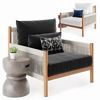 Architect Outdoor Lounge Chair