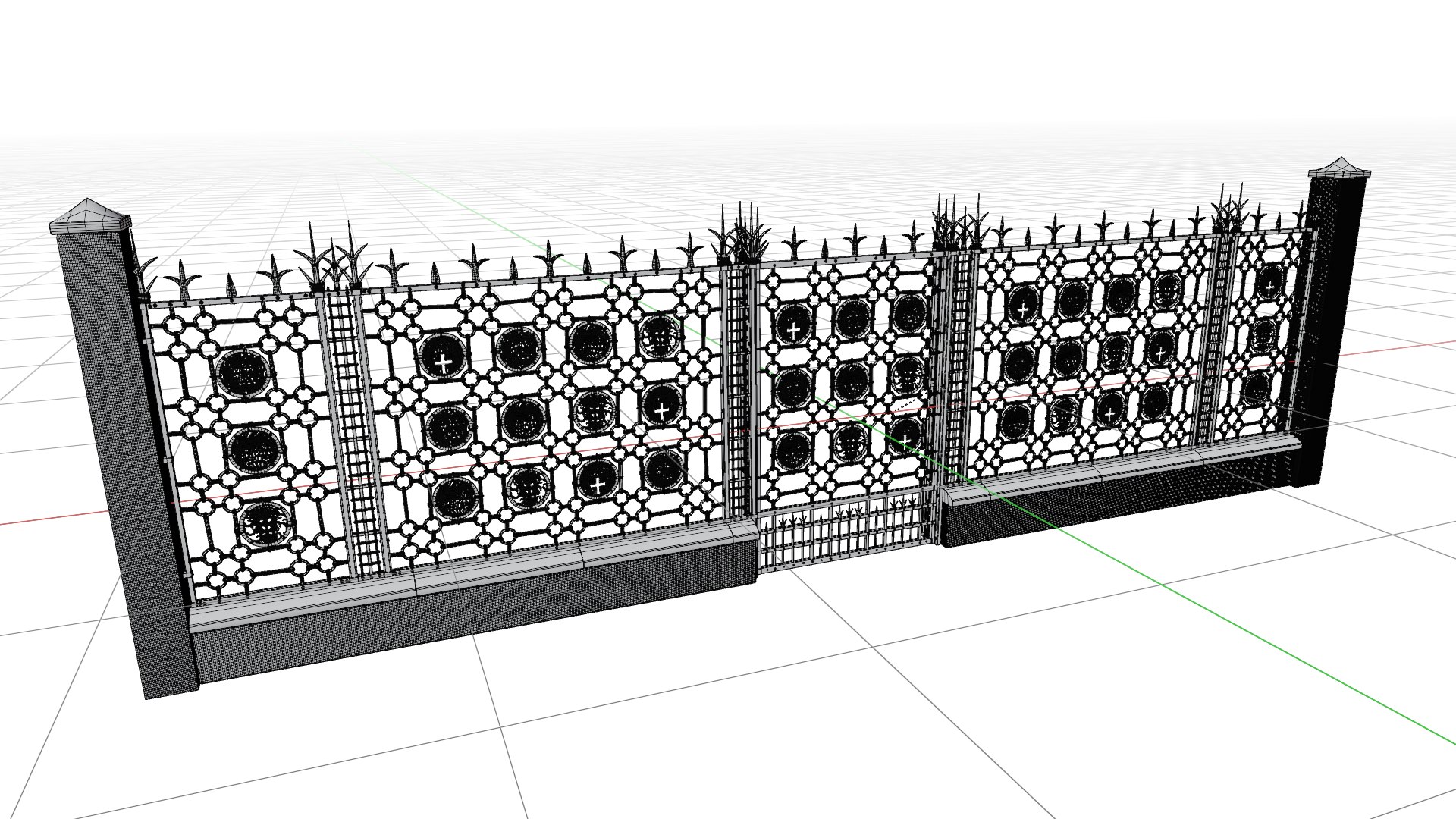 3D ravenna basilica gate model https://p.turbosquid.com/ts-thumb/9h/s3aE1M/sc/ravennagatewireframe01/png/1609152600/1920x1080/fit_q87/dbd6cb5378771b4f3609d0b2ecfef284aa76c19a/ravennagatewireframe01.jpg