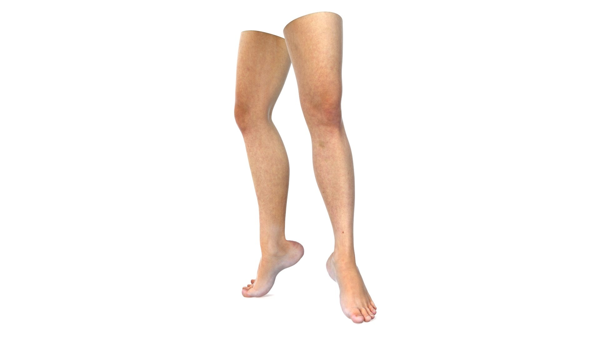 3D Model Female Legs Rigged For Maya - TurboSquid 2287270