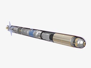Russian 2m39 Poseidon Kanyon Status-6 Torpedo