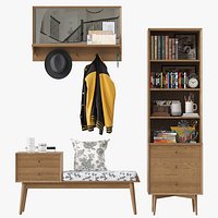 Mid Century Entryway